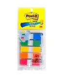 3M [Lowest Price Online] Sticky Notes / Memo Pads / Memo Paper / Transparent Index Labels, Office Supplies, Stationery for School, 683-5CF (5 Colors)