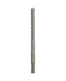 BOSCH Rotary Hammer Drill Bit, Four-Hole 6 Series Round Shank, Two-Hole Two-Groove Concrete Masonry Drill Bit, 6/8/10mm, 3-Piece Set