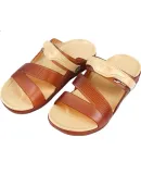 Huili Beach Sandals, Couple's Sandals, Slippers, Hole Shoes, Home And Outdoor Casual Travel Fashion Comfortable Breathable Wear-Resistant HL076 Brown Size 31
