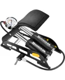 Ounai air pump foot-operated high-pressure air pump bicycle electric car motorcycle car home portable foot-operated car air pump