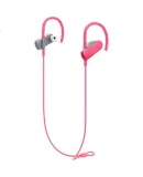Audio-Technica SPORT50BT Neckband In-Ear Bluetooth Headphones, Wireless Earphones, Sports Running Waterproof Music Headset for Phone And Computer, Pink