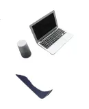 Biyoumei Mouse Pad, Extra Large Office Desk Mat, Laptop Pad, Keyboard Mat, Writing Desk Pad, Gaming Mat for Home Use, Waterproof, Supports Large Custom Orders, Medium Size, Royal Blue + Yellow