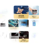 PHILIPS SBM120 Radio, Rechargeable, Card-Playing All-In Device for Elderly, FM Portable Player for Music, Opera, And Storytelling, Silver Color