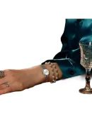 TISSOT Watch, Little Beauty Series Women's Watch, Swiss Quartz Ladies Steel Strap Wristwatch, Fashion Watch, Birthday Gift