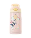 Contigo Children's Stainless Steel Straw Cup, Disney Minnie Beach HBC-GIZ276VP+