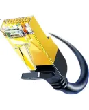 UGREEN Cat7 Ethernet Cable Pure Copper 10 Gigabit Shielded Network Cable 1 Meter Computer Broadband Home Gaming E-Sports Twisted Pair Compatible with 2.5G Patch Cord 11268