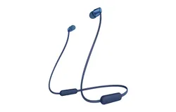 Sony Wireless in-Ear Headset&sol;Headphones with Mic for Phone Call&comma; Blue&lpar;WI-C310&sol;B&rpar;