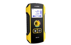 Portable Handheld Wall Detector Scanner Wooden AC Wires Metal Pipes Rebars Detecting Tool Indicator Light Drill Hole Positioning Tool