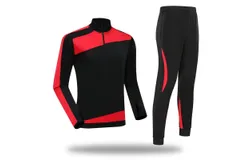 Long-sleeved football jersey set children&apos;s quick-drying jersey autumn and winter training clothing