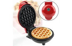 Mini Breakfast Machine&comma; Round Waffle Maker&comma; Breakfast Round Biscuit Machine Small and Easy to Operate