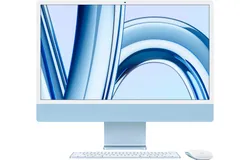 Apple - iMac 24" All-in-One - M3 chip - 8GB Memory - 512GB &lpar;Latest Model&rpar; - Blue