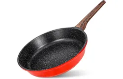 Frying Pan-Non-Stick Skillets&comma; Omelet Pan with Durable Bakelite Handle - 28CM