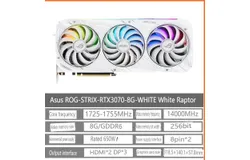 LHR version ROG Strix GeForce RTX™ 3070 V2 White version 8GB