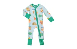Angel Dear Baby&apos;s Viscose Pajamas In Send Snacks