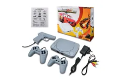 Game Console&comma; Plug-in PS1 Console Exterior Eight-bit Game Console&comma; Retro 8-bit TV