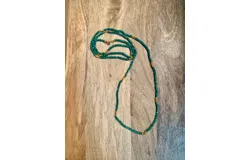 House Of India Women&apos;s Semi Precious Long Beaded Necklace In Green