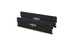 Crucial DDR5 6000MHz Pro &comma;RAM 32GB Kit &lpar;2x16GB&rpar; CL36 &comma; Overclocking Desktop Gaming Memory&comma; Intel XMP 3&period;0 & AMD Expo Compatible&comma; CP2K16G60C36U5B&comma;  Black