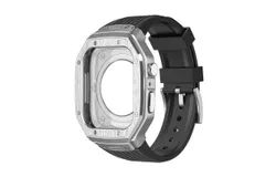 Watch band，for Apple Watch 7&sol;8&sol;9&sol;SE transparent case&comma; strap Apple Strap