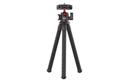 ULANZI MT-33 Multifunctional Flexible Mini Octopus Tripod with Cold Shoe Mount 360° Rotatable Panoramic Ball Head Quick Release Plate Max. 2KG Load Bearing for Smartphone Camera Live Streaming Vlog Video Shooting