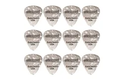 5 Core Guitar Picks 12 Piece 1&period;2mm Celluloid Extra Heavy Gauge Pick for Acoustic Electric Bass Guitar Puas Para Guitarra