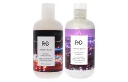 Sunset Blvd Blonde Shampoo and Conditioner Kit by R&plus;Co for Unisex - 2 Pc Kit 8&period;5oz Shampoo&comma; 8&period;5oz Conditioner