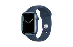 Apple Watch Series 7 &lpar;GPS&comma; 45mm&rpar; Blue Aluminum Case with Abyss Blue Sport Band&comma; Regular &lpar;Renewed&rpar;