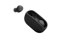 JBL &lpar;Wave&sol;Vibe&rpar; Buds - True Wireless Earbuds&comma; Smart Ambient&comma; VoiceAware&comma; Up to 32 total hours of battery life with speed charging&comma; Water and dust resistant&comma; JBL Deep Bass Sound &lpar;Black&rpar;
