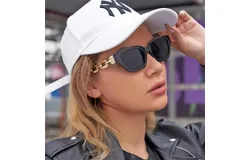 Sunglasses, fashion chain sunglasses, beach pool outdoor eyewear, sunscreen eye protection sunglasses