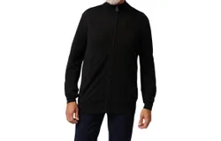 Psycho Bunny Men&apos;s Lacomb All Over Bunny Zip Sweater In Black