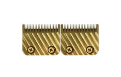 2x BaByliss Pro Replacement Gold Titanium Wedge Blade &num;FX603G
