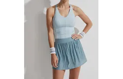 Varley Chapman Tank Top In Sterling Blue