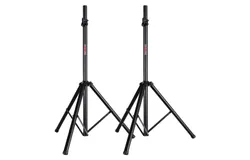 5 Core PA Speaker Stand Black 2 Pieces&sol; Height Adjustable Professional Heavy Duty DJ Speaker Tripod Stand