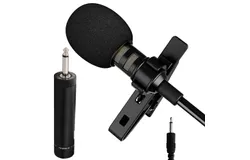 Professional Lavalier Microphone  Omnidirectional Condenser Mic