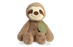 ebba™ Eco-Friendly Eco Ebba™ 31&period;8cm Silas Sloth™ Brown Baby Stuffed Animal
