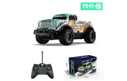 KYAMRC RC Racing Car，1&colon;24&comma; with lights&comma; small scale off-road remote control car&comma; Toy Cars Buggy for Boys & Girls-Gift for Kids Ages 4 and Up -Y241Teal