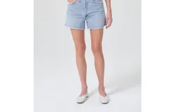 Agolde Dee High Rise Rolled Hem Short In Hazard