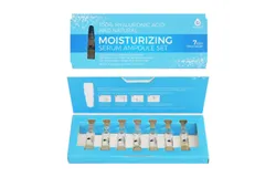 100&percnt; Hyaluronic Acid & Natural Moisturizing Serum Ampoule Set