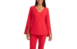Trina Turk Legondary Top In Mars Red