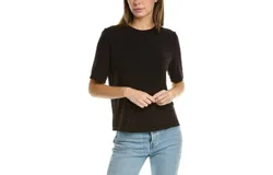 Eberjey Finley Patch Pocket Top In Black