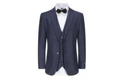 Slim Fit 3PC Tailored Check Suit