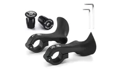 Comfortable Fluorescence Bicycle Bar Ends Ergonomic Design Bike Handlebar Nylon Bicycle Handle Bar Grips Cycling Accessory