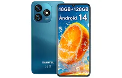 OUKITEL C51 Android 14 Smartphone - 6&period;8" &sol;RAM 18GB（6GB&plus;12GB）&plus;128GB-Blue