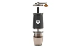 Portable Coffee Grinder&comma; Electric&sol;Manual 2-in-1 Coffee Bean Grinder&comma; USB Rechargeable Mini Electric Coffee Grinder with 5 Grind Settings for Espresso&sol;French Press&sol;Drip&sol;Cold Brew Coffee &lpar;Black&rpar;