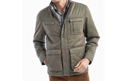 Johnnie-O Men&apos;s Norton Utility Jacket In Pine