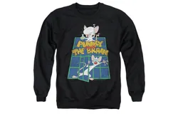 Pinky And The Brain Ol Standard Adult Crewneck Sweatshirt