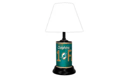 NFL Desk Lamp&comma; Miami Dolphins
