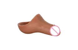 Stand To Pee Device Wholesale Male Underwear Ultra Compact Soft Real Silicone Natural STP Packers for Ftm