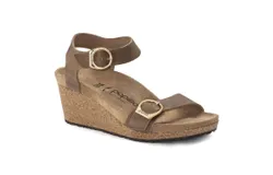 Birkenstock Papillo Soley Sandal - Narrow Width In Cognac