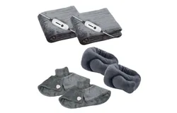 Father&apos;s and Mother&apos;s Day Ultimate Comfort Bundle&colon; Heated Blankets & Relaxing Massagers&excl;