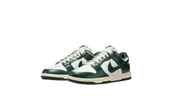 Nike Women&apos;s Dunk Low Sneaker In White&sol;pro Green&sol;coconut Milk